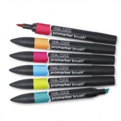 Set Marcadores Promarker Brush Tons Médios Winsor & Newton