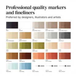 Set Marcadores Promarker Design Interiores Winsor & Newton