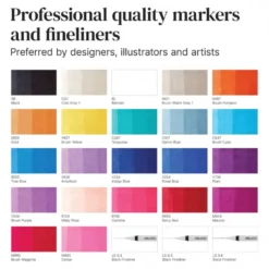 Set Marcadores Promarker Lettering Winsor & Newton