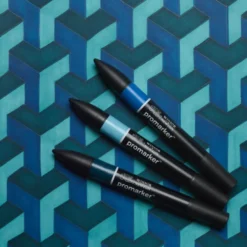Set Marcadores Promarker Tons Azuis Winsor & Newton