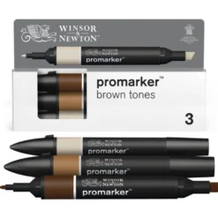 Set Marcadores Promarker Tons Castanhos Winsor & Newton