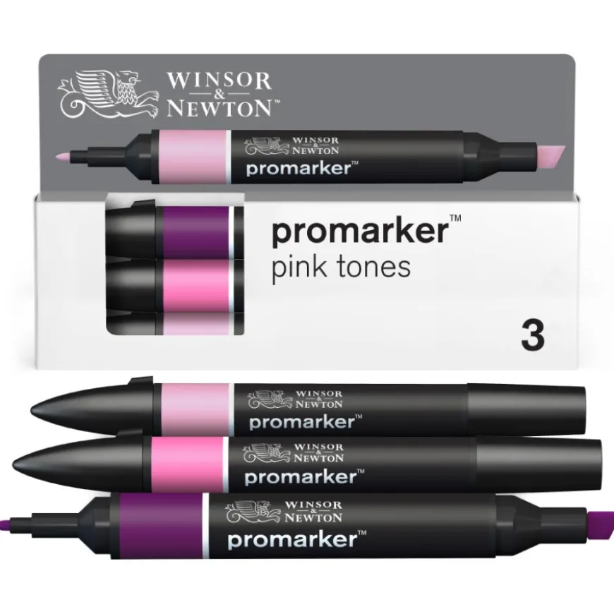 Set Marcadores Promarker Tons Rosas Winsor & Newton