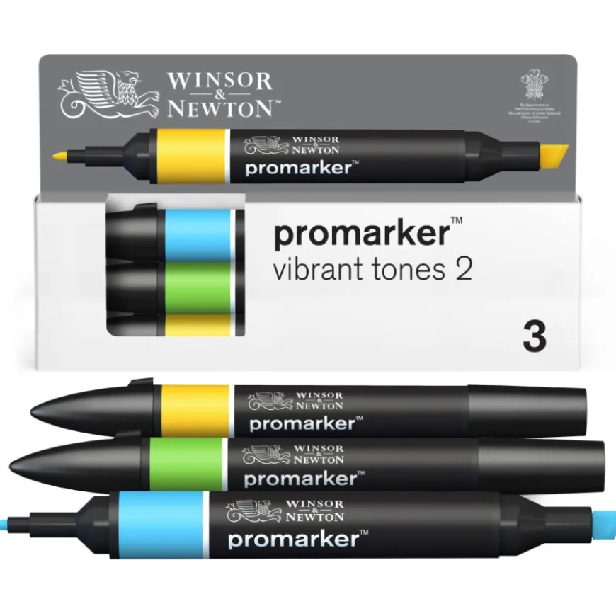 Set Marcadores Promarker Tons Vibrantes Winsor & Newton