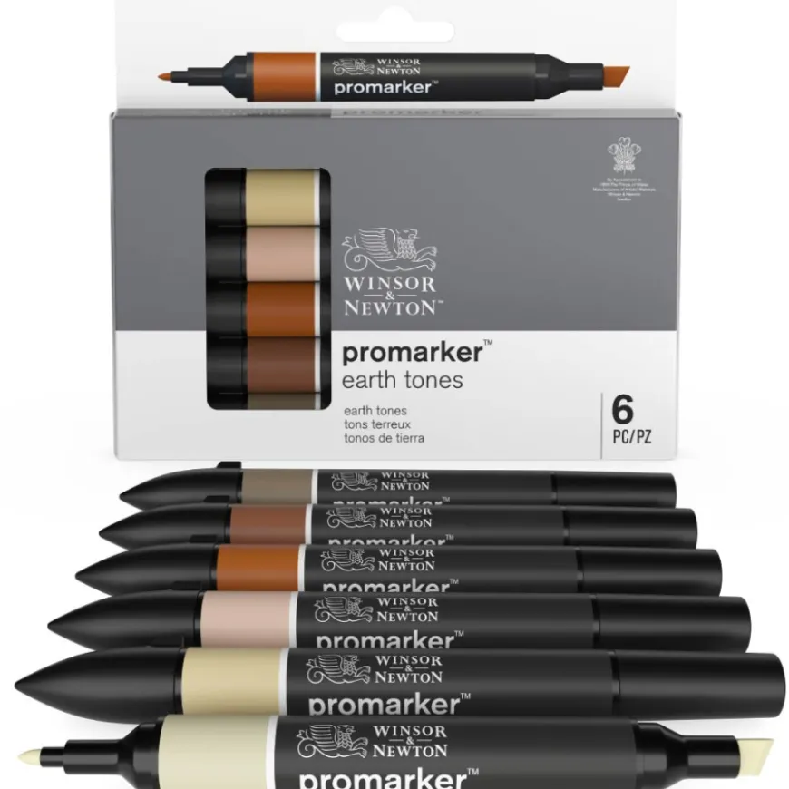 Set Marcadores Promarker Tons Terra Winsor & Newton