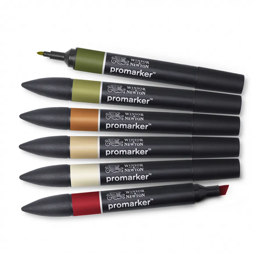 Set Marcadores Promarker Tons Paisagem Winsor & Newton