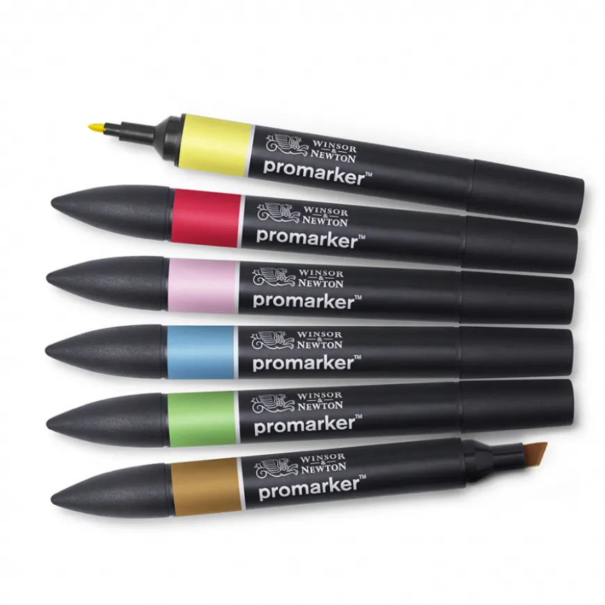 Set Marcadores Promarker Tons Médios Winsor & Newton