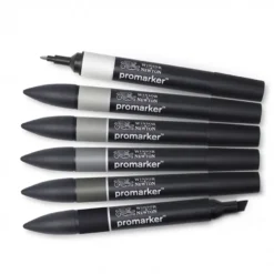Set Marcadores Promarker Tons Cinza Winsor & Newton