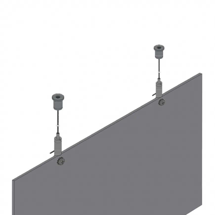 Sistema Suspensão de Teto com Suporte Painel 10mm STAS