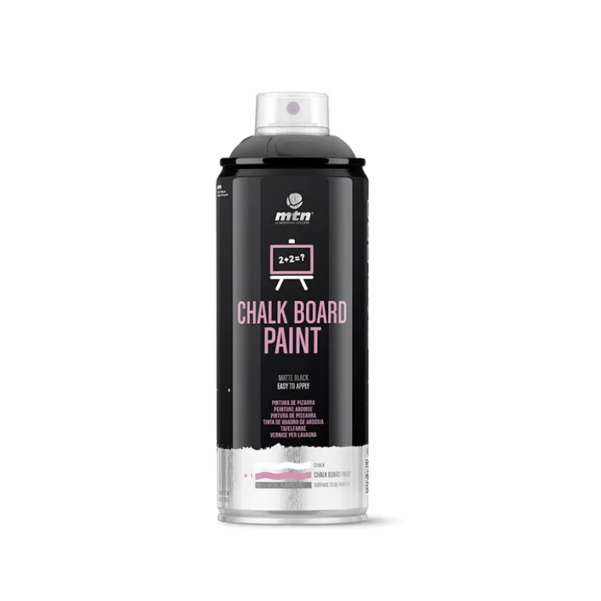 Spray Quadro Preto Montana Pro