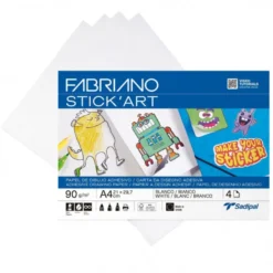 Stick´Art Papel de Desenho Adesivo Fabriano