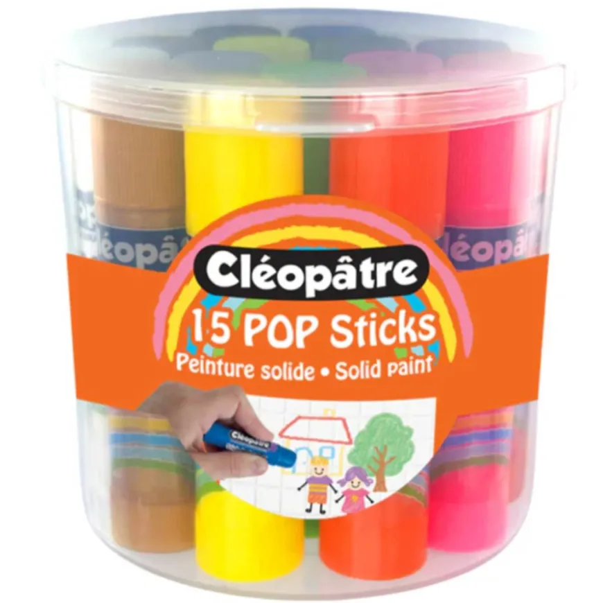 15 Sticks Coloridos Cléopâtre
