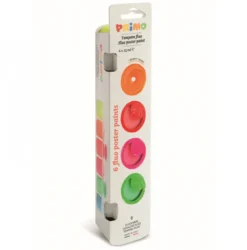 Tempera Fluorescente Escolar Primo