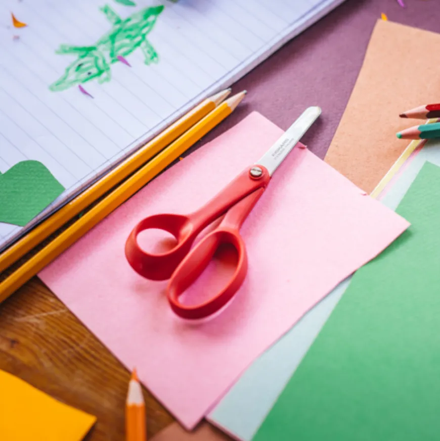 Tesoura Infantil Canhotos Fiskars