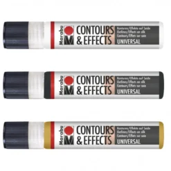 Tinta Contorno e Efeitos para Seda Marabu