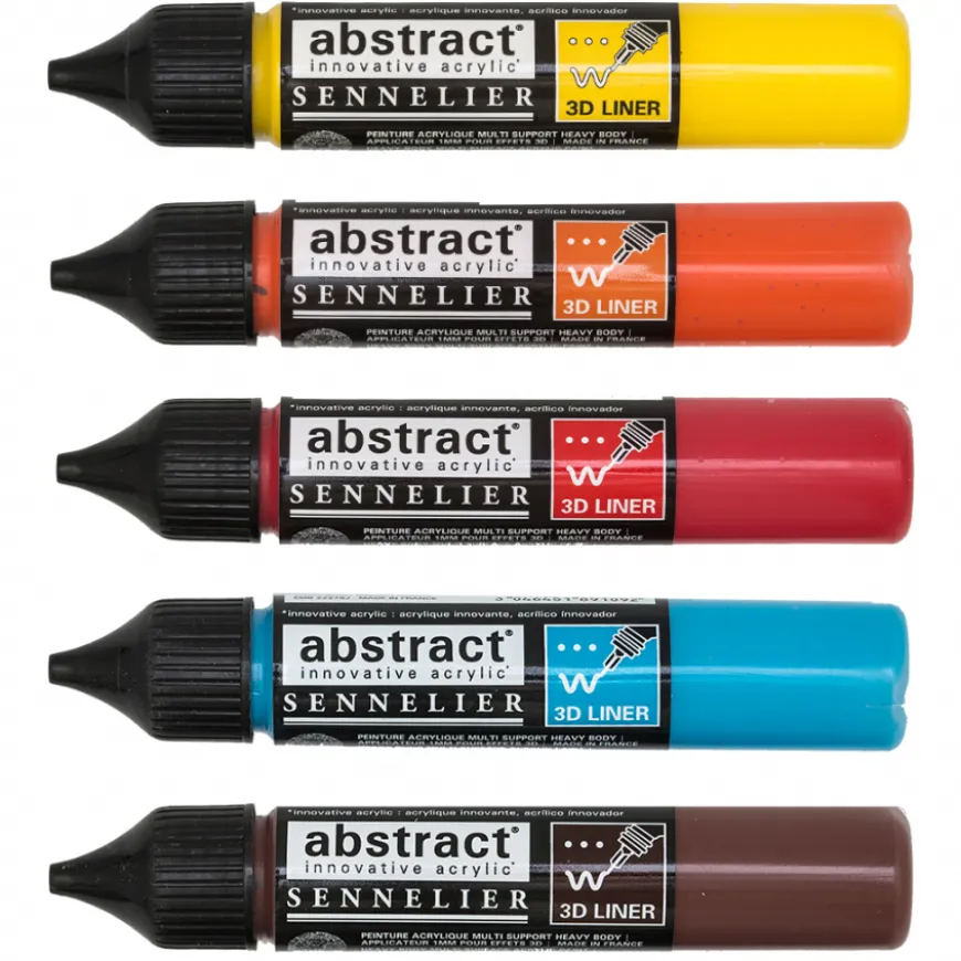 Tinta Contornos 3D Abstract Sennelier