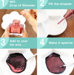 Tinta Metalizada Drop of Shimmer Zig Kuretake