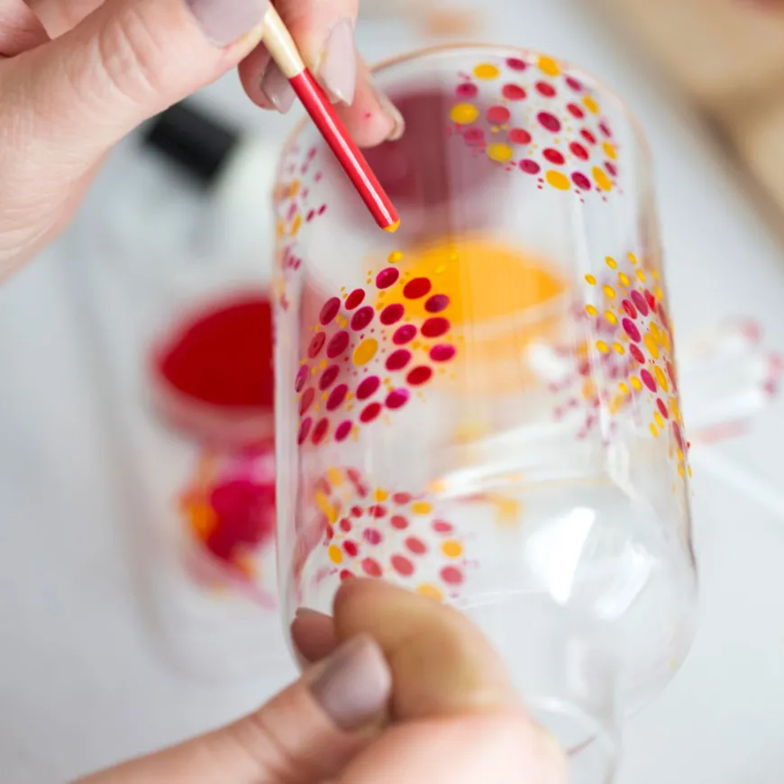 Tinta Transparente para Vidro e Porcelana Art Creation