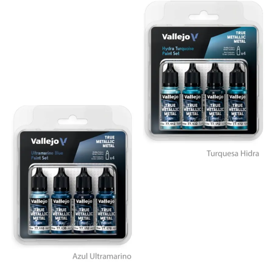 True Metallic Metal Set Vallejo