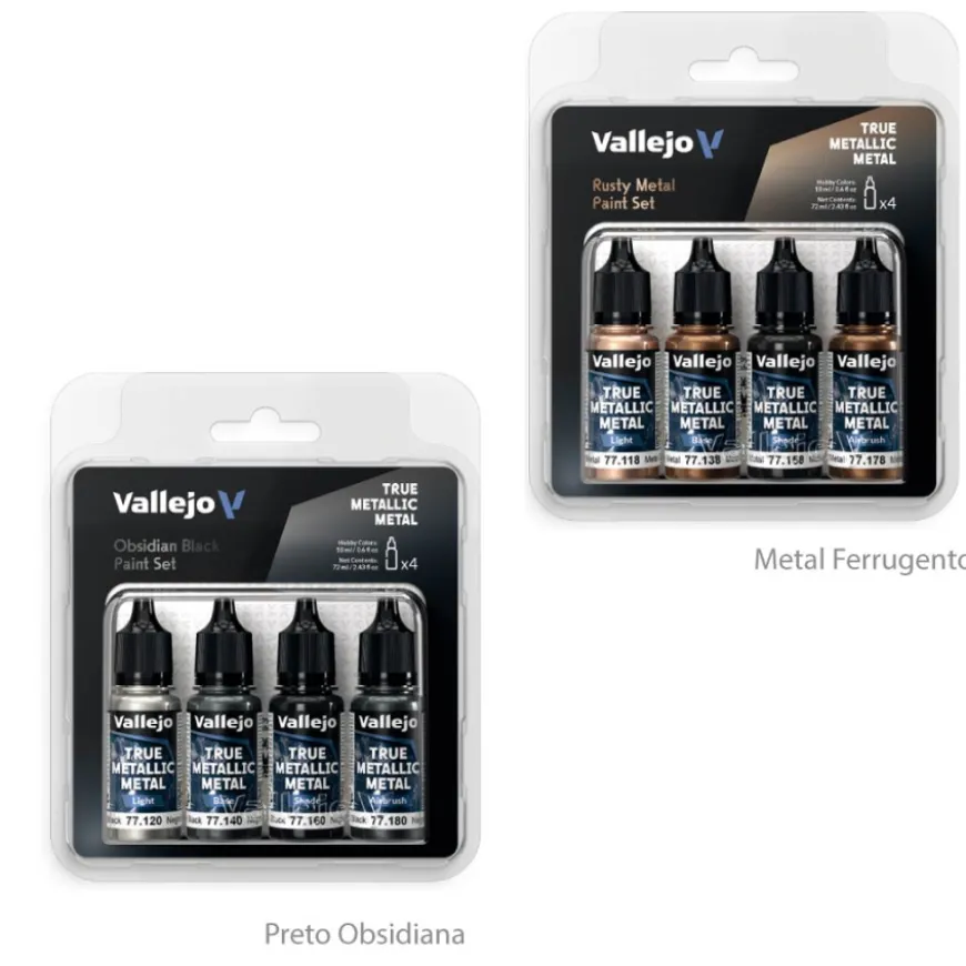 True Metallic Metal Set Vallejo