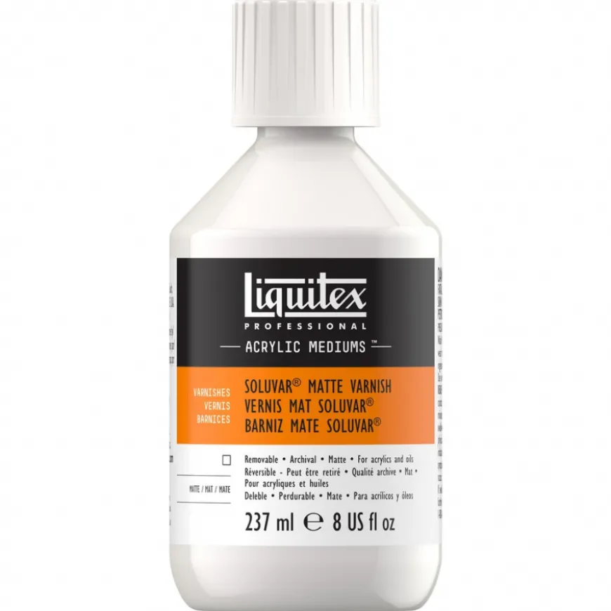 Verniz Mate Soluvar Liquitex