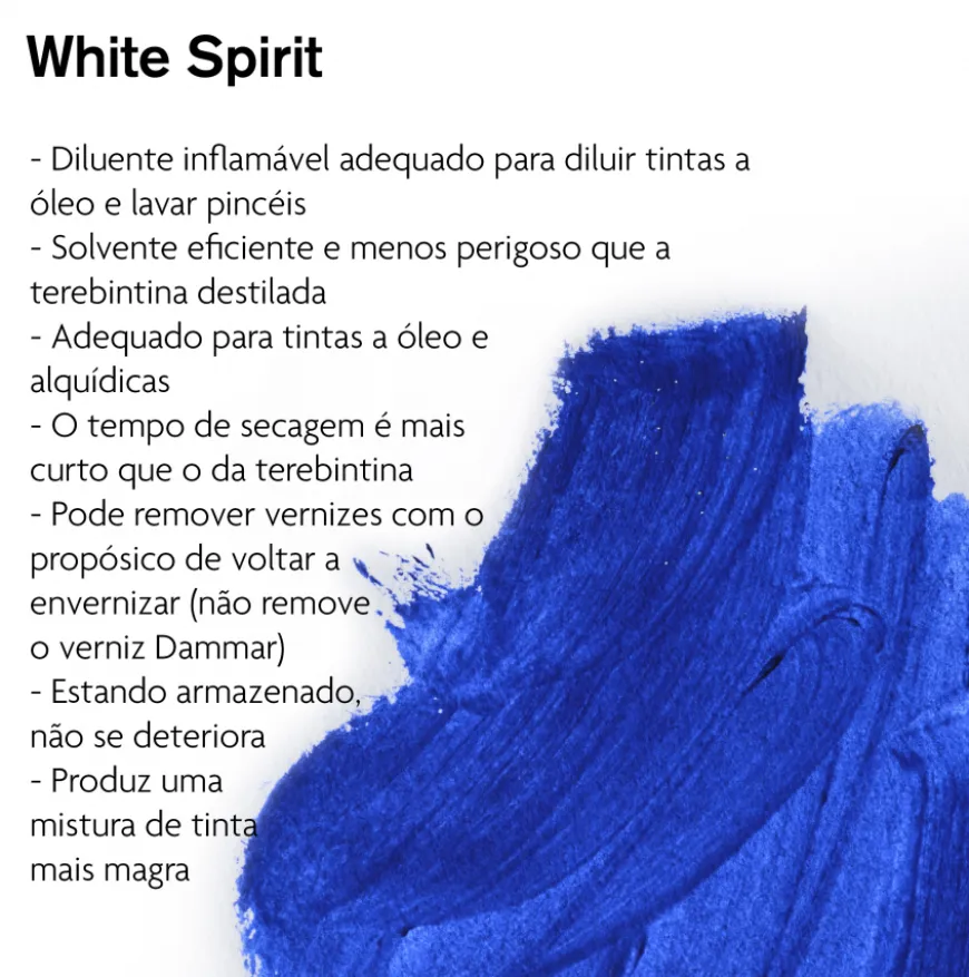 White Spirit Diluente para Óleo Artists Winsor & Newton